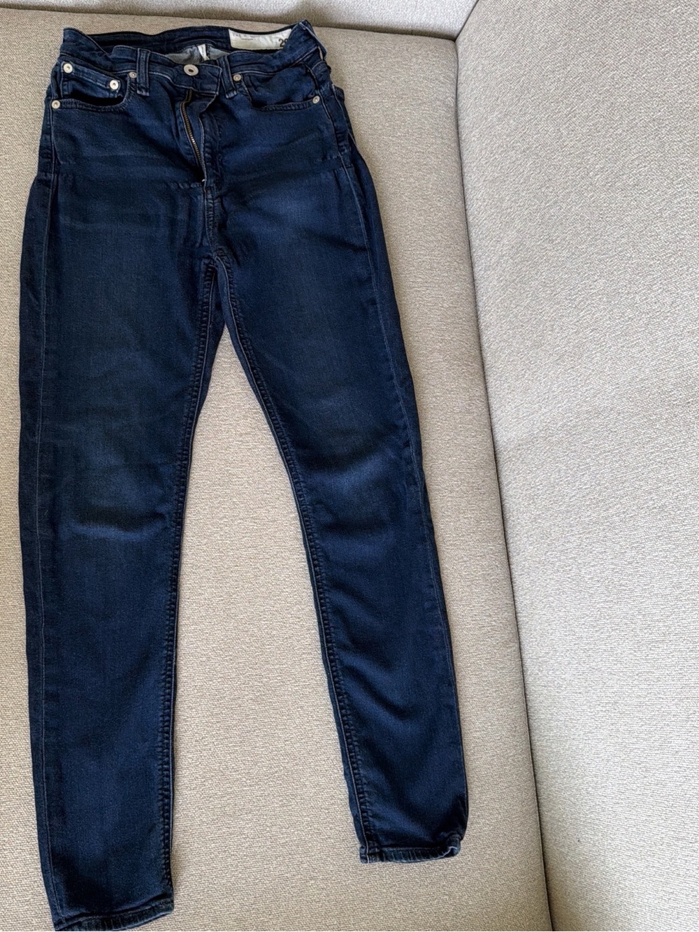 rag & bone Dark Indigo Skinny Jeans
